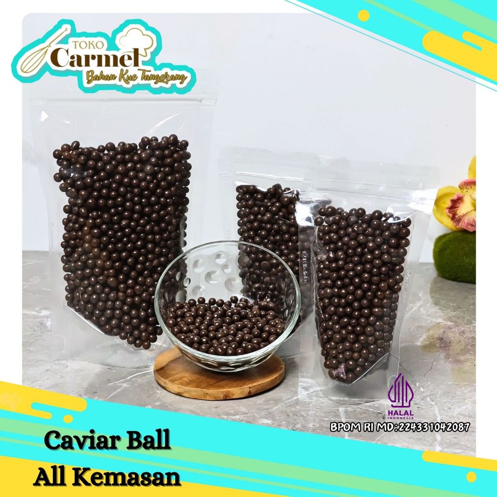 

Caviar Choco Ball 1kg Crispy Ball Murah - Hiasan Donat