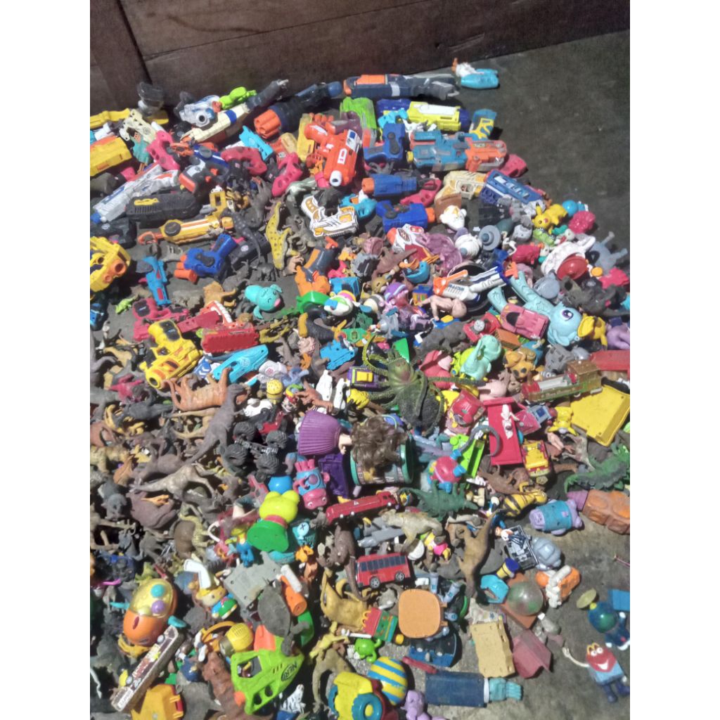 mainan campuran mcd hewan tembakan borongan kiloan