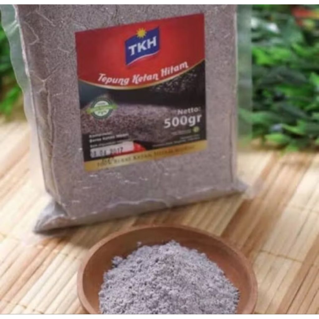 

TKH tepung ketan hitam kemasan vacum 500gr