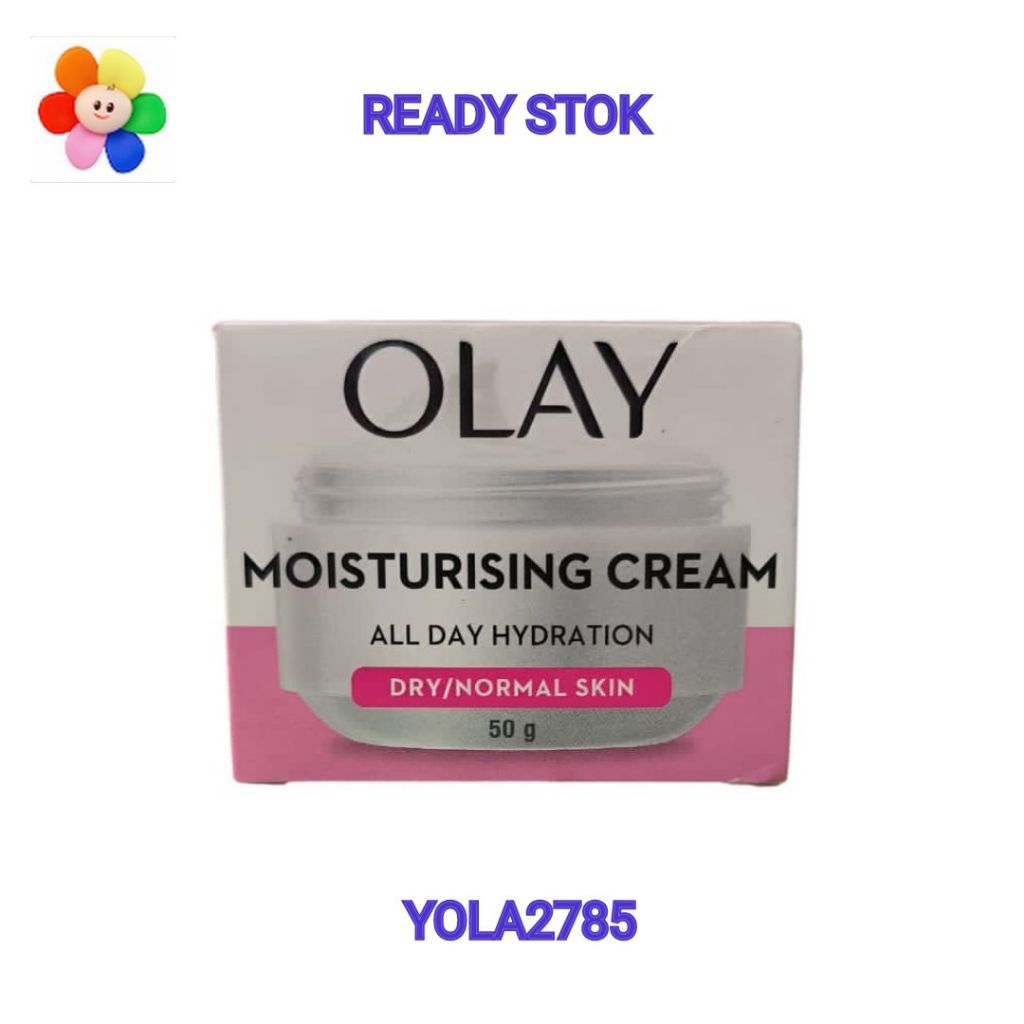 Olay Krim Pelembab Pencerah Wajah Natural White Moisturising Cream Brightening 50 gr 50gr