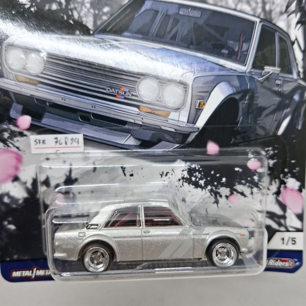 Datsun Bluebird Hot Wheels Real Riders