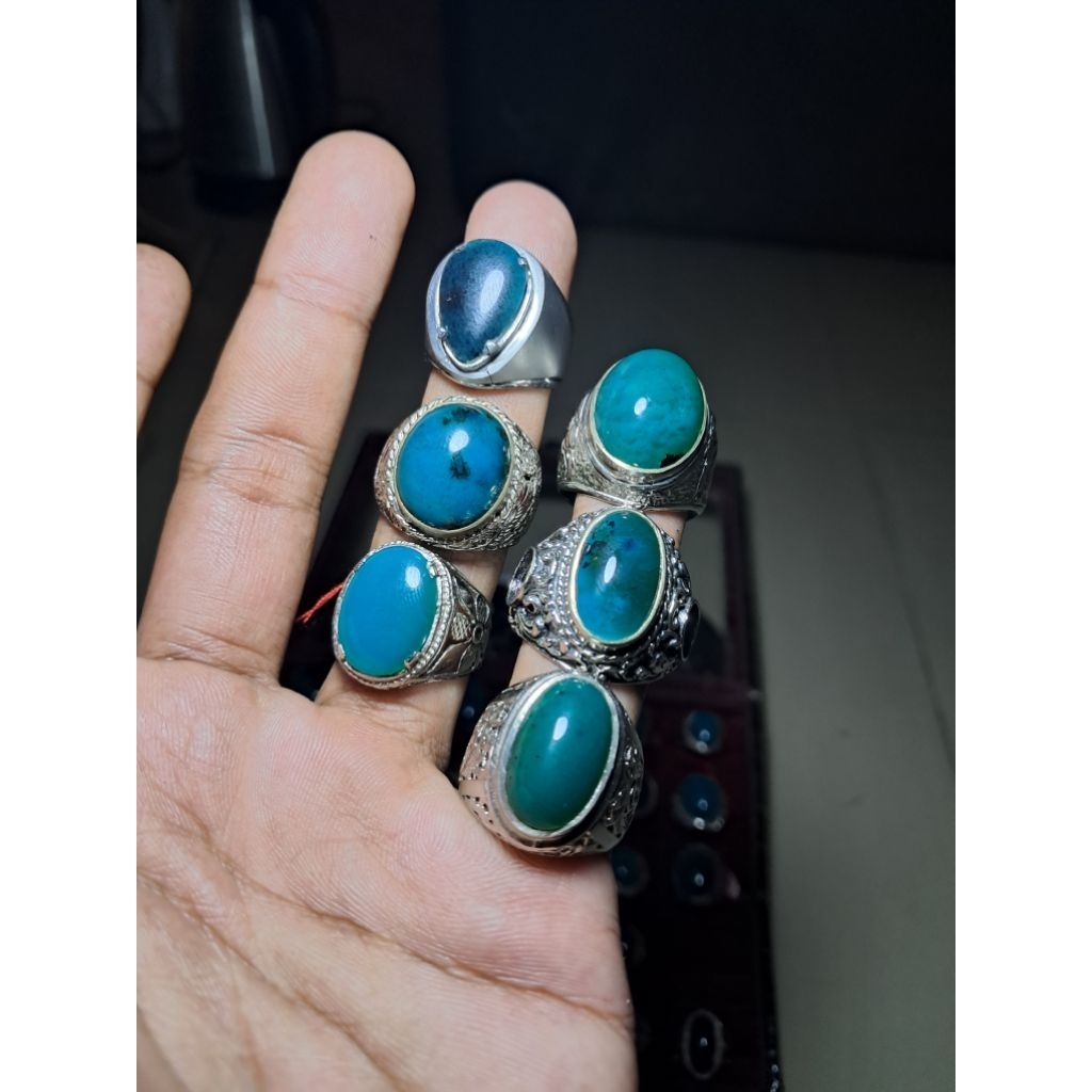 Cincin Batu Bacan 700ribuan Batu Bacan Asli 100%