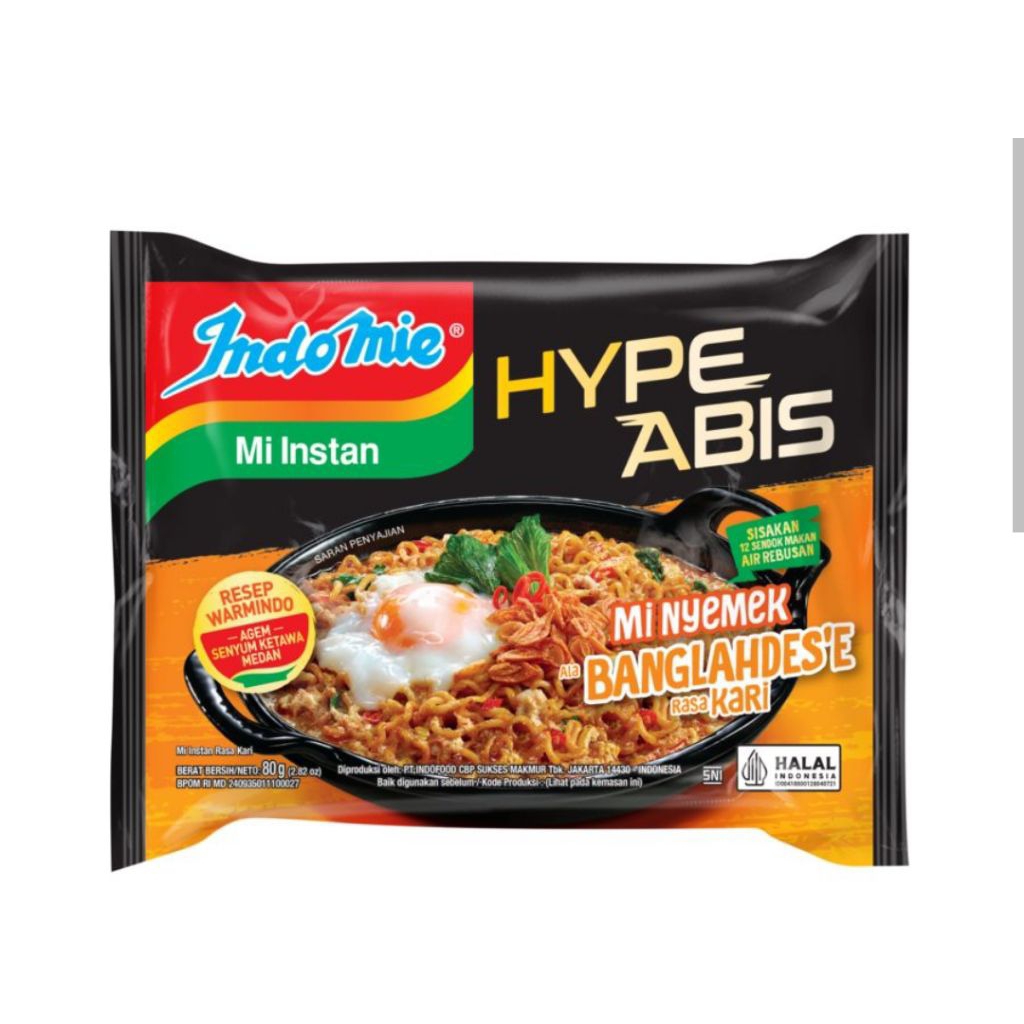 

INDOMIE BANGLADESH 80 GRAM PAKET 5 PCS