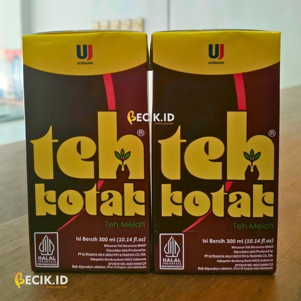 

TEH KOTAK Teh Melati 300ml | Minuman Teh Segar Harum | Exp Juni 2026