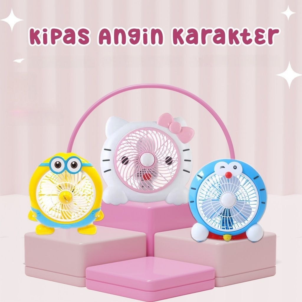 MEIKO Kipas Karakter Kipas Listrik Kipas Duduk kipas meja