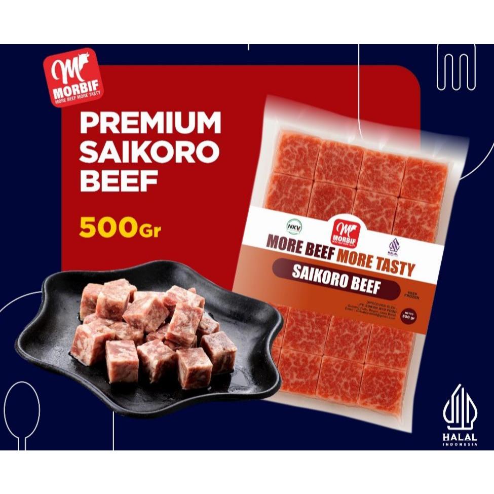 

Saikoro beef cube 500gr frozen
