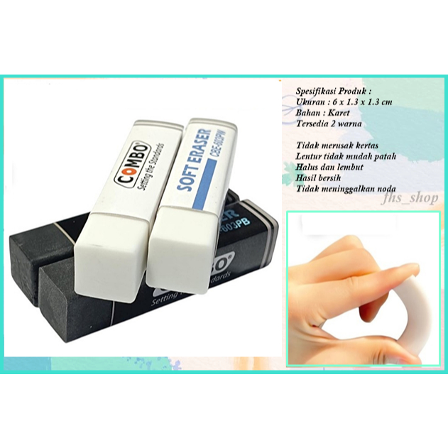 

Penghapus Pensil Penghapus Karet Penghapus Murah Penghapus Murah Soft Smooth Combo Eraser