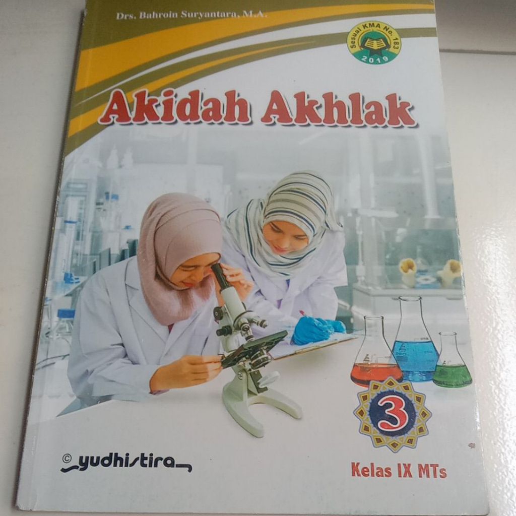 BUKU AKIDAH AKHLAK KELAS IX MTS YUDHISTIRA