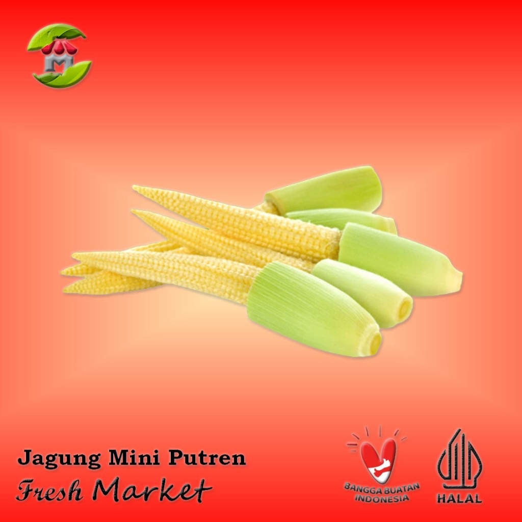 

[JAKTIM] Jagung Mini Putren Pack 250gr