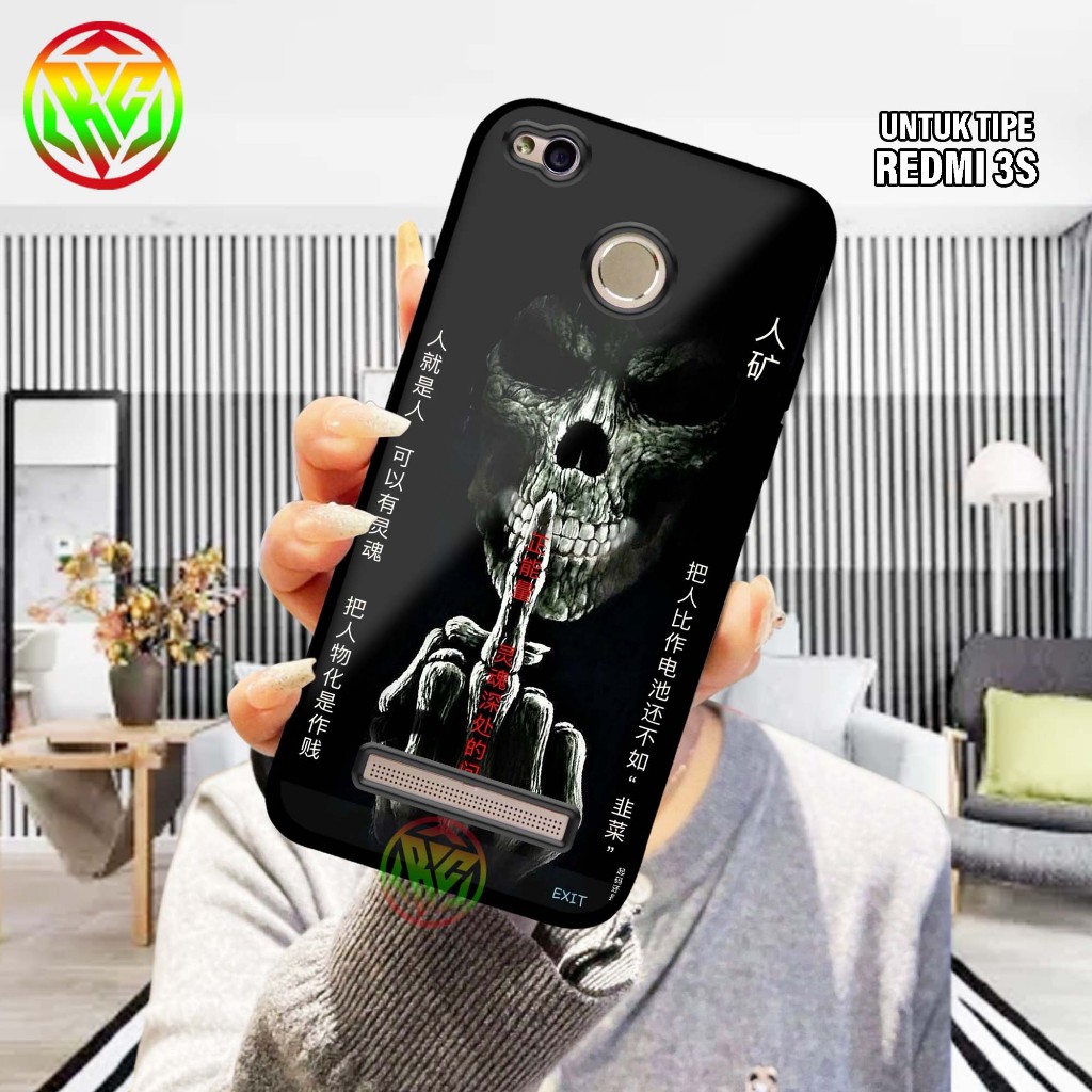 Real Case Xiaomi Redmi 3S Motif Terbaru - Case hp kilau - New Case Glossy casing Hp Redmi 3S [Motif 