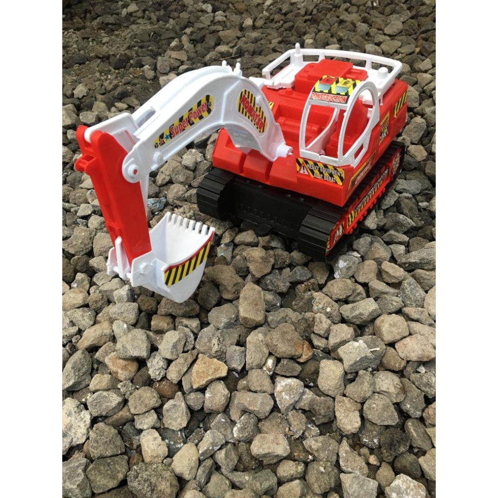 Mainan Bego Besar/Mainan Anak Mobil Kontruksi Bego excavator(TO)