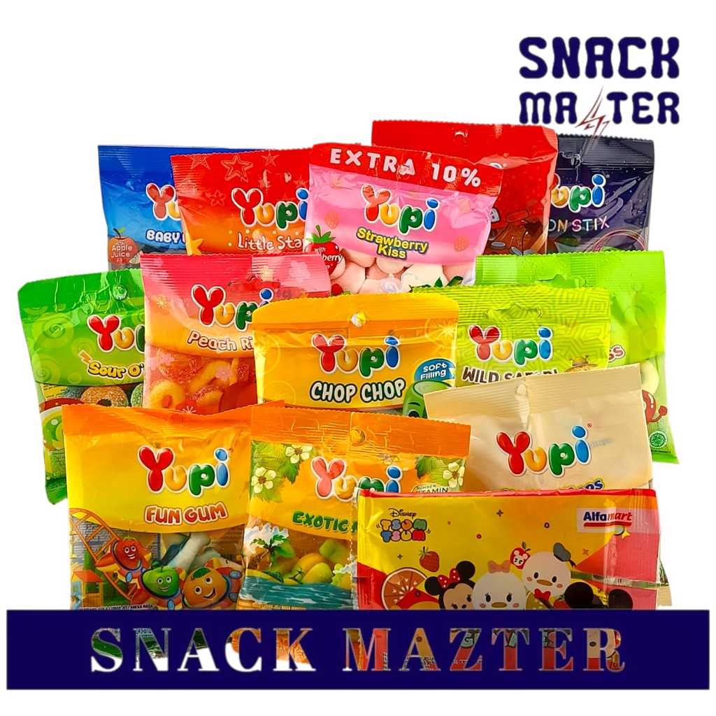 

Yupi Mini PACK - ISI 6 Bks x 45 gr