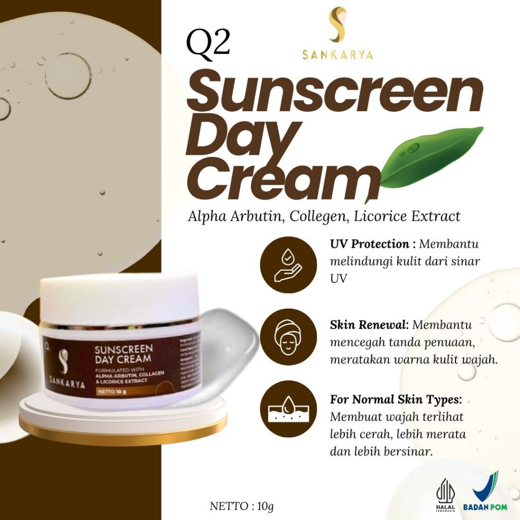 SANKARYA Q2 SUNSCREEN DAY CREAM