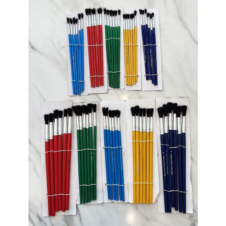 

Kuas Lukis Set Pagoda Warna Random (1 Set Isi 6 pcs)