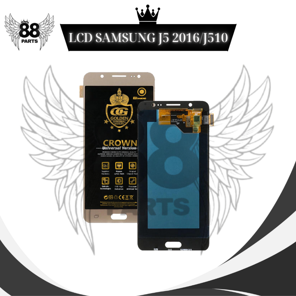 LCD SAMSUNG J5 2016 / J510  TOUCHSCREEN FULL SET / LCD COMPLETE ORIGINAL LCD