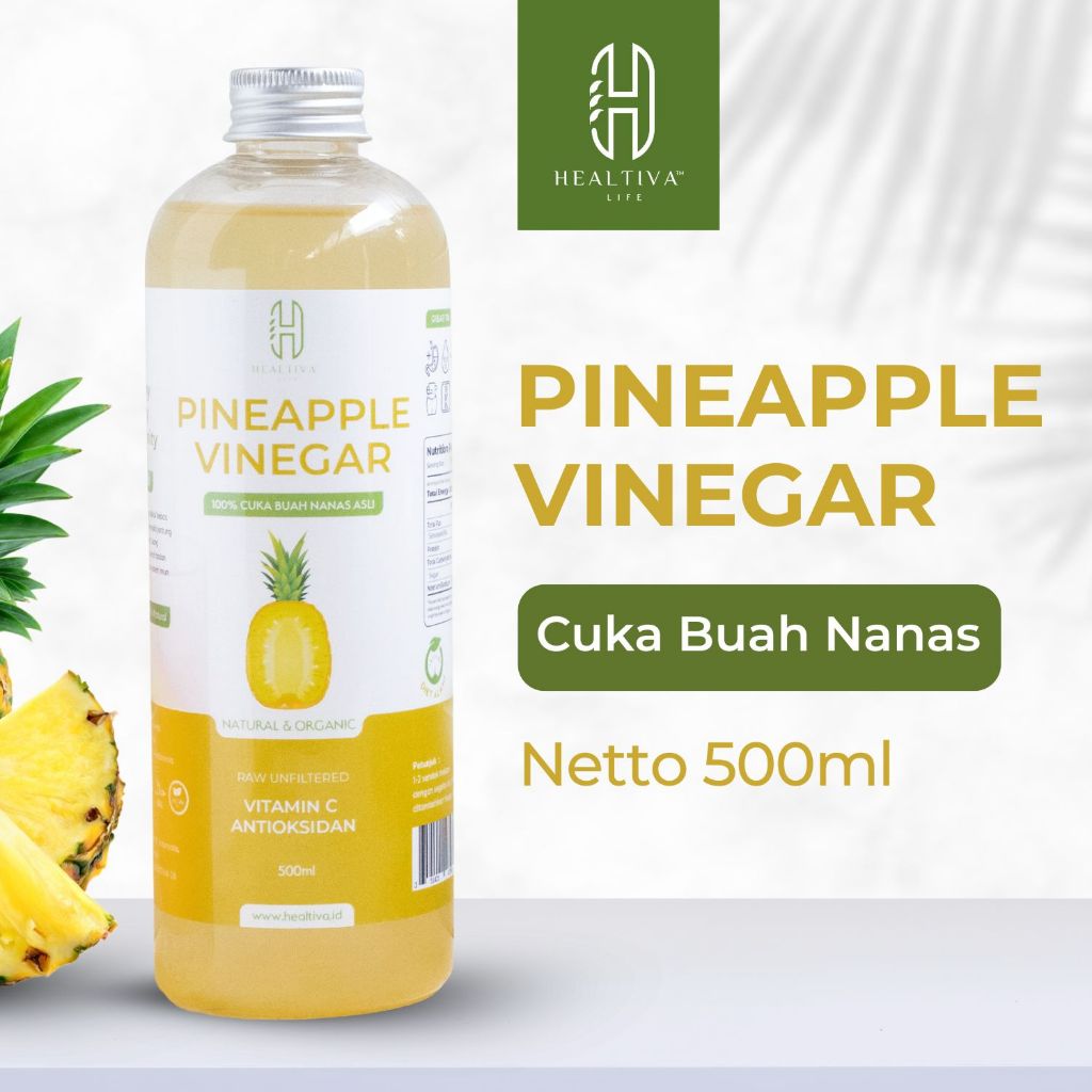 

HEALTIVA Cuka Nanas Murni 500ml With Mother