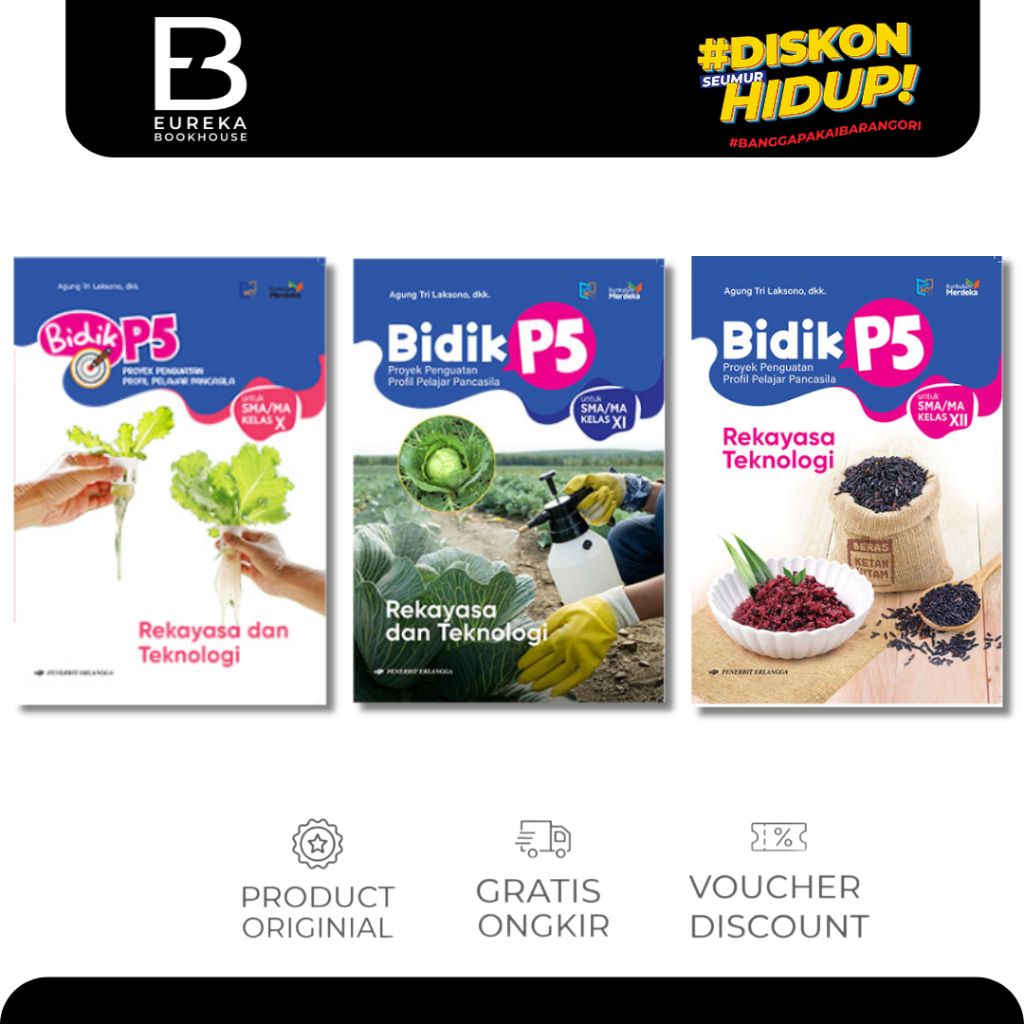 ERLANGGA - BIDIK P5 BEREKAYASA & TEKNOLOGI SMA/MA