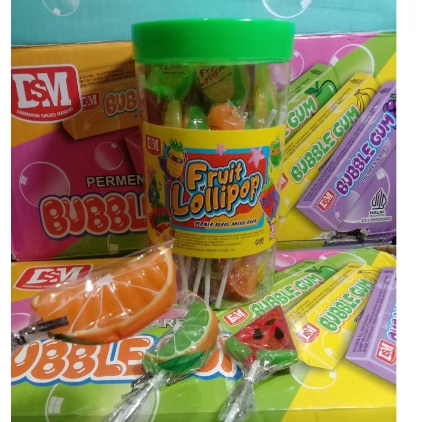 

Permen Lollipop Fruit Toples Isi 30 Pcs