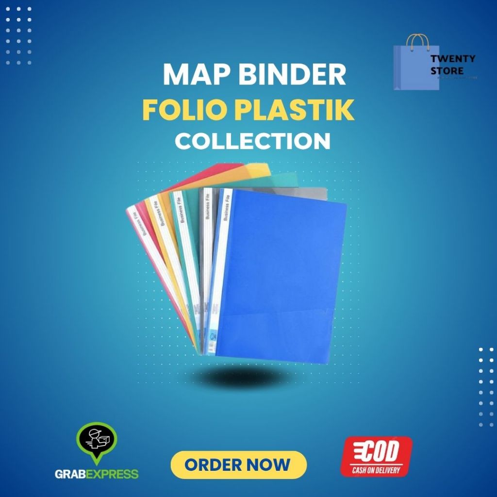

MAP BINDER File Folio (F4) PLASTIK