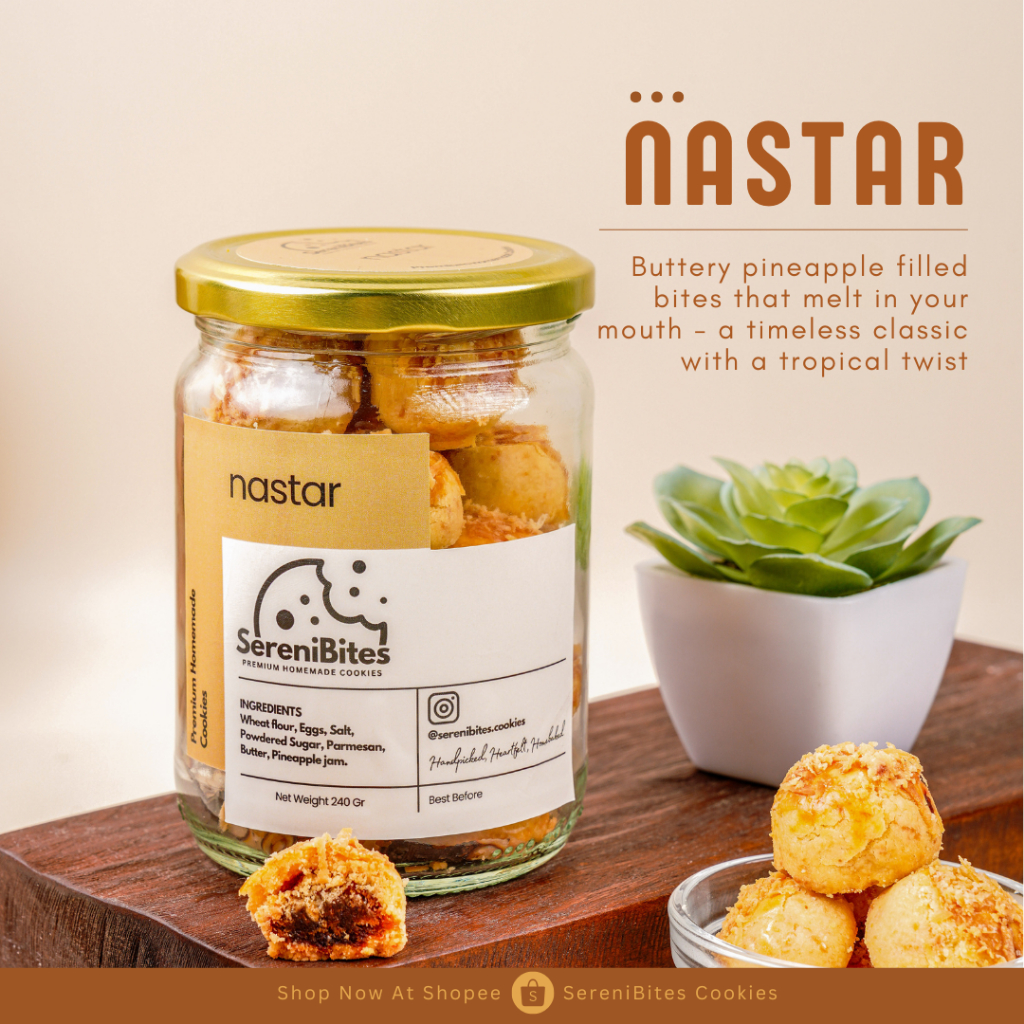 

SereniBites Cookies - Varian Nastar