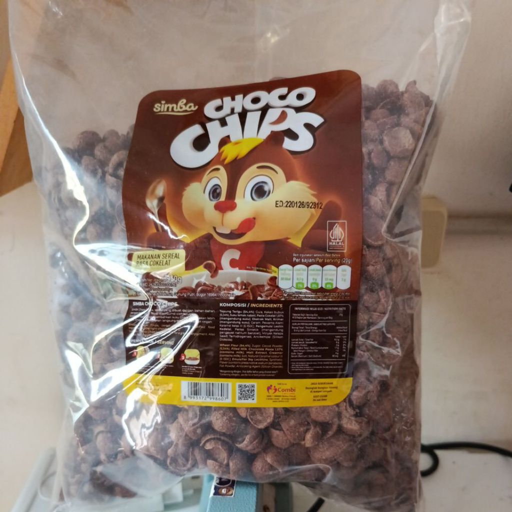 

Simba Chocohips 950gr