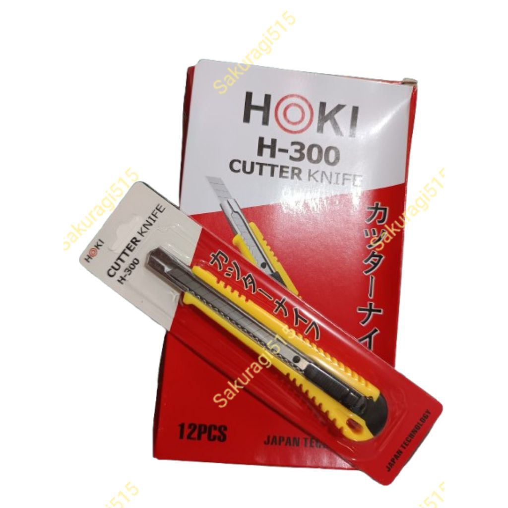 

Cutter Kenife Hoki H-300+ Kecil /Kater Kecil