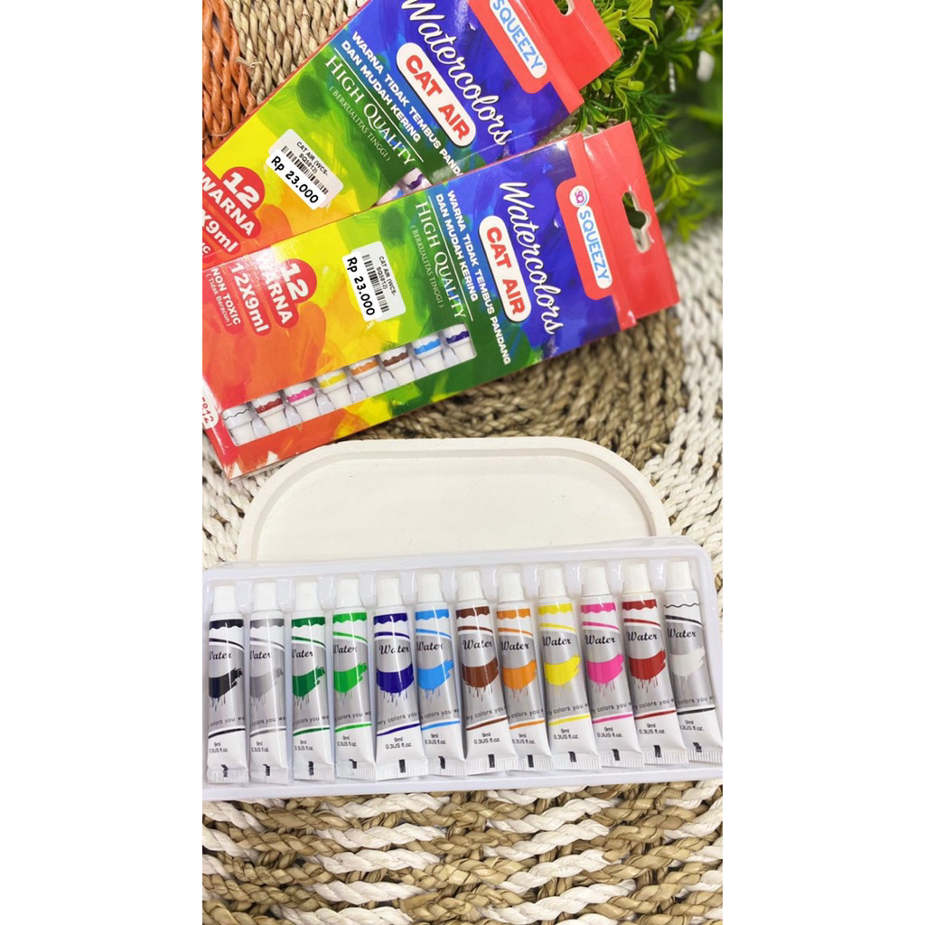 

Cat Air Lukis 12 warna WCS-SQ5812 SQUEEZY