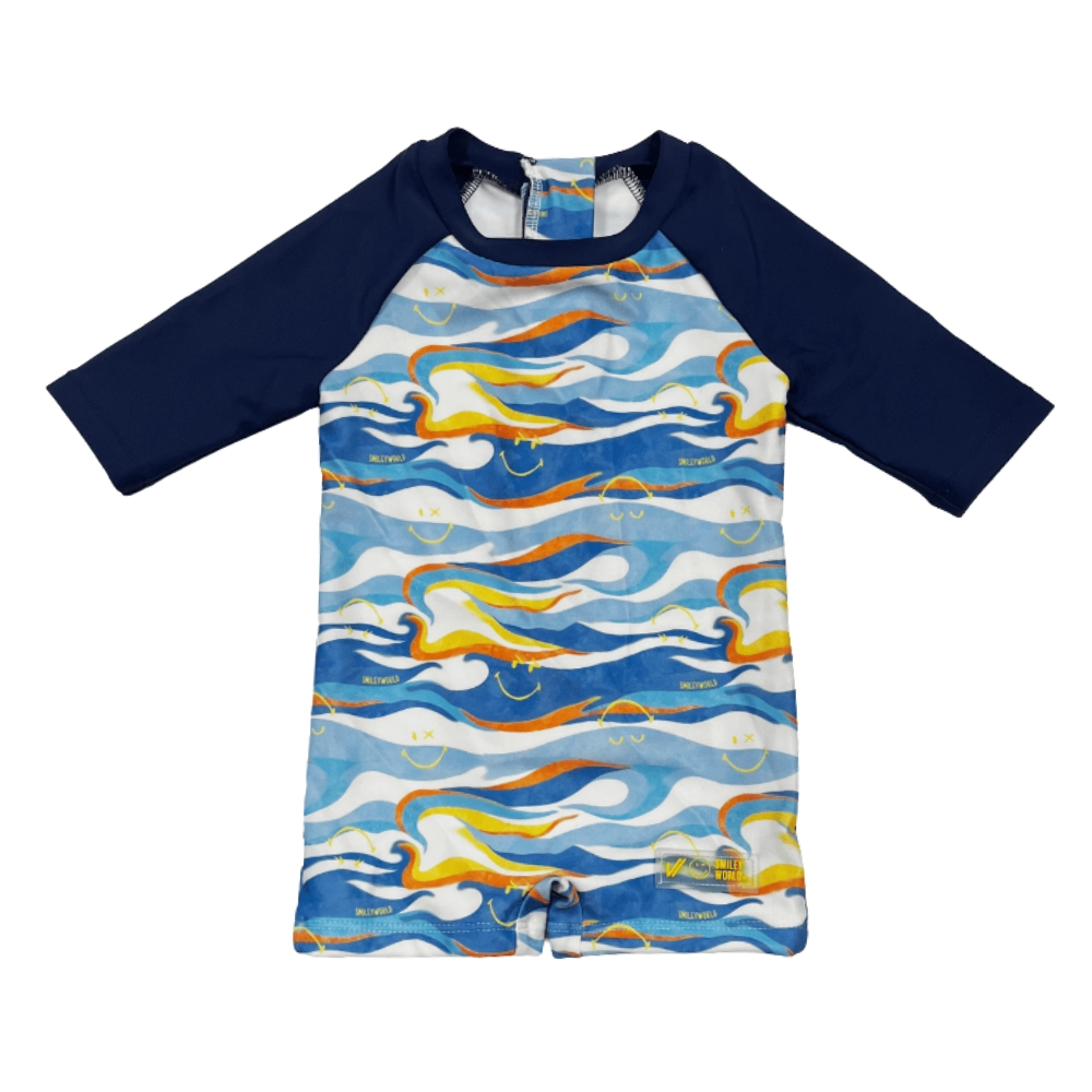 Lee Vierra Kids Smiley Wave Long Sleeves Diving