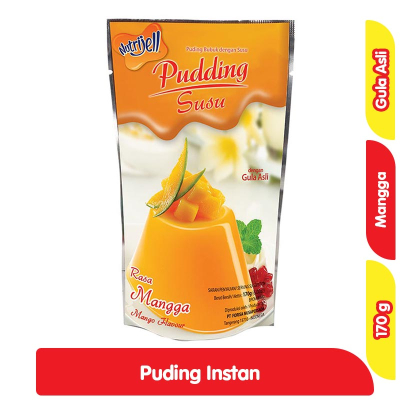 

Nutrijell Puding Instan Susu Rasa Mangga Pouch 170 g