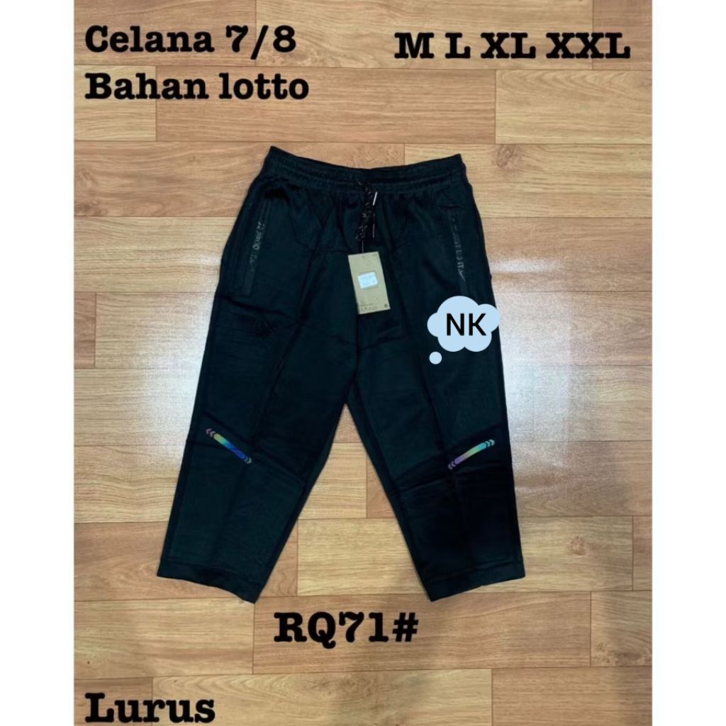 CELANA PENDEK OLAHRAGA LOTTO LURUS 7/8 GRADE ORI #RQ71