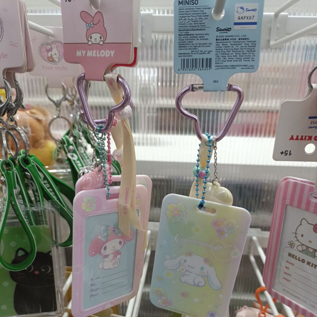 

card holder, id card sanrio