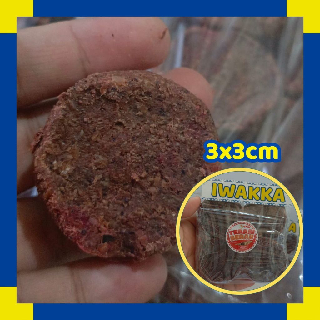 

terasi udang berau asli