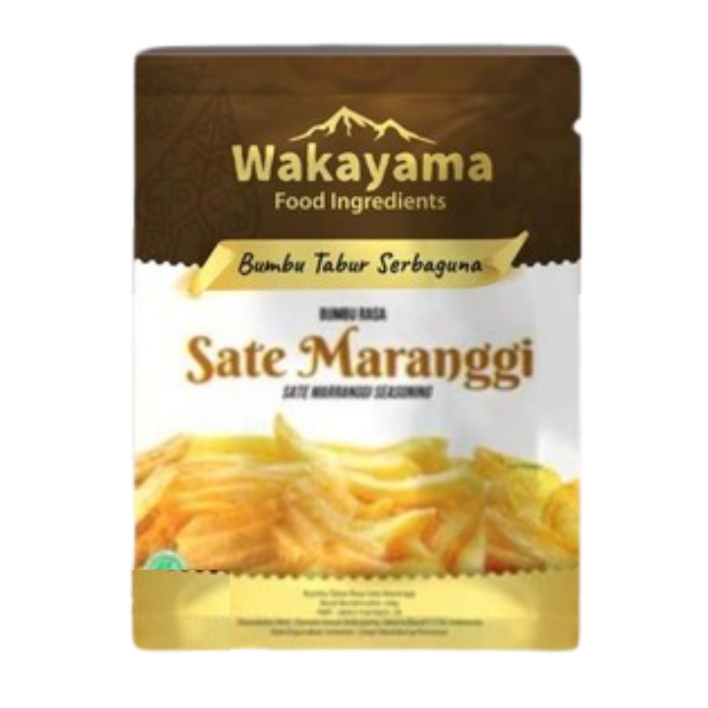 

WAKAYAMA BUMBU TABUR RASA SATE MARANGGI 60 GR 8997216626709