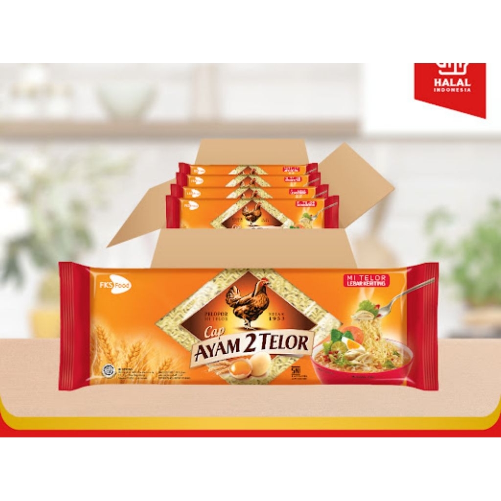 

Mi Cap Ayam 2 Telor - Lebar Keriting - 1 karton - 20 Pcs - 200gr
