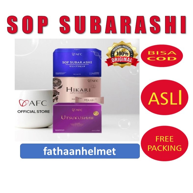 [ECER] Sop Subarashi Utsukushhii Gold Hikari AFC Original Japan Satuan Per Sachet
