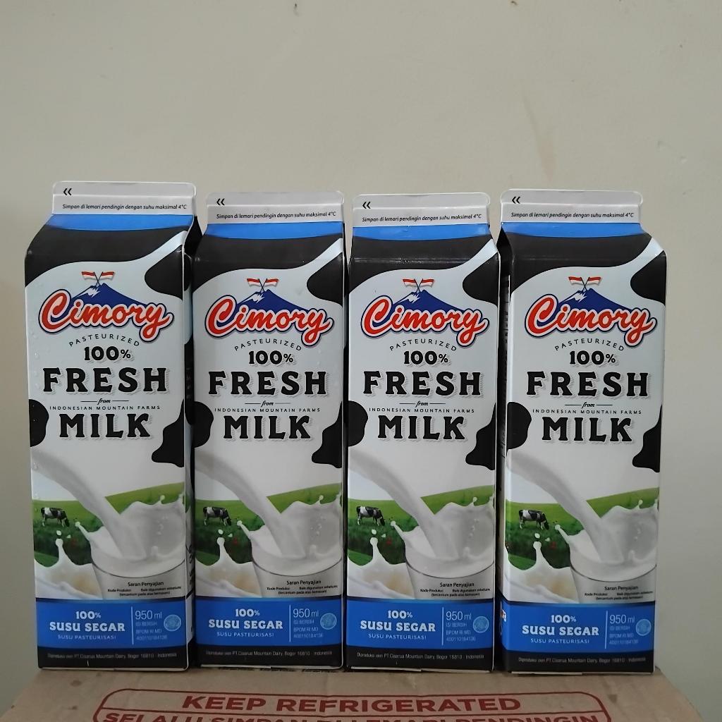

Cimory Fresh Milk 950ml Susu Pasteurisasi