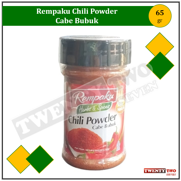 

[6 X]Rempaku Bumbu Dapur Chili Powder 65 gr