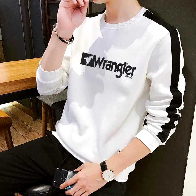 ORIGINAL CREWNECK SWEATER WRANGLER BAJU PRIA DAN WANITA JUMBO OVERSIZE