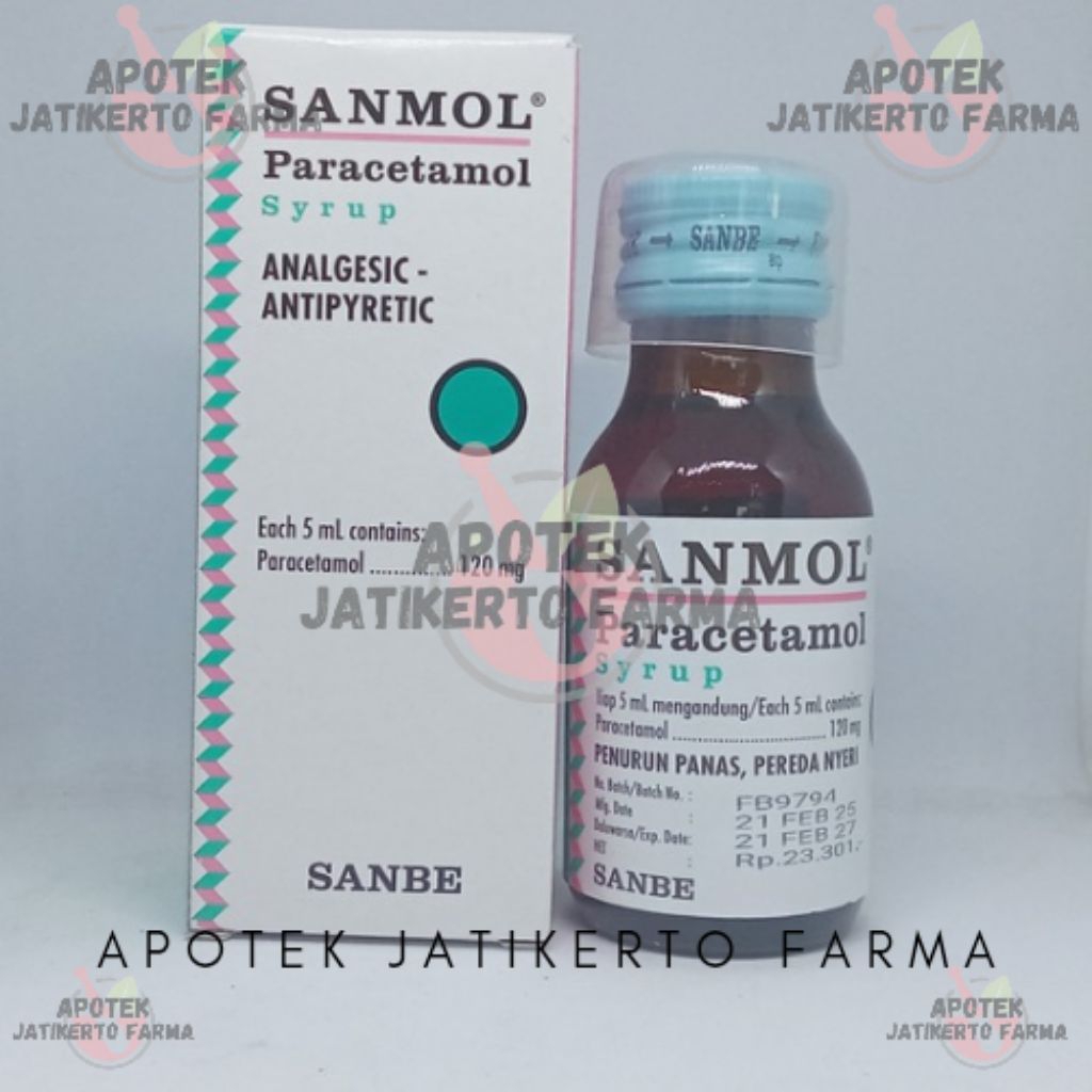 Sanmol sirup untuk anak & bayi