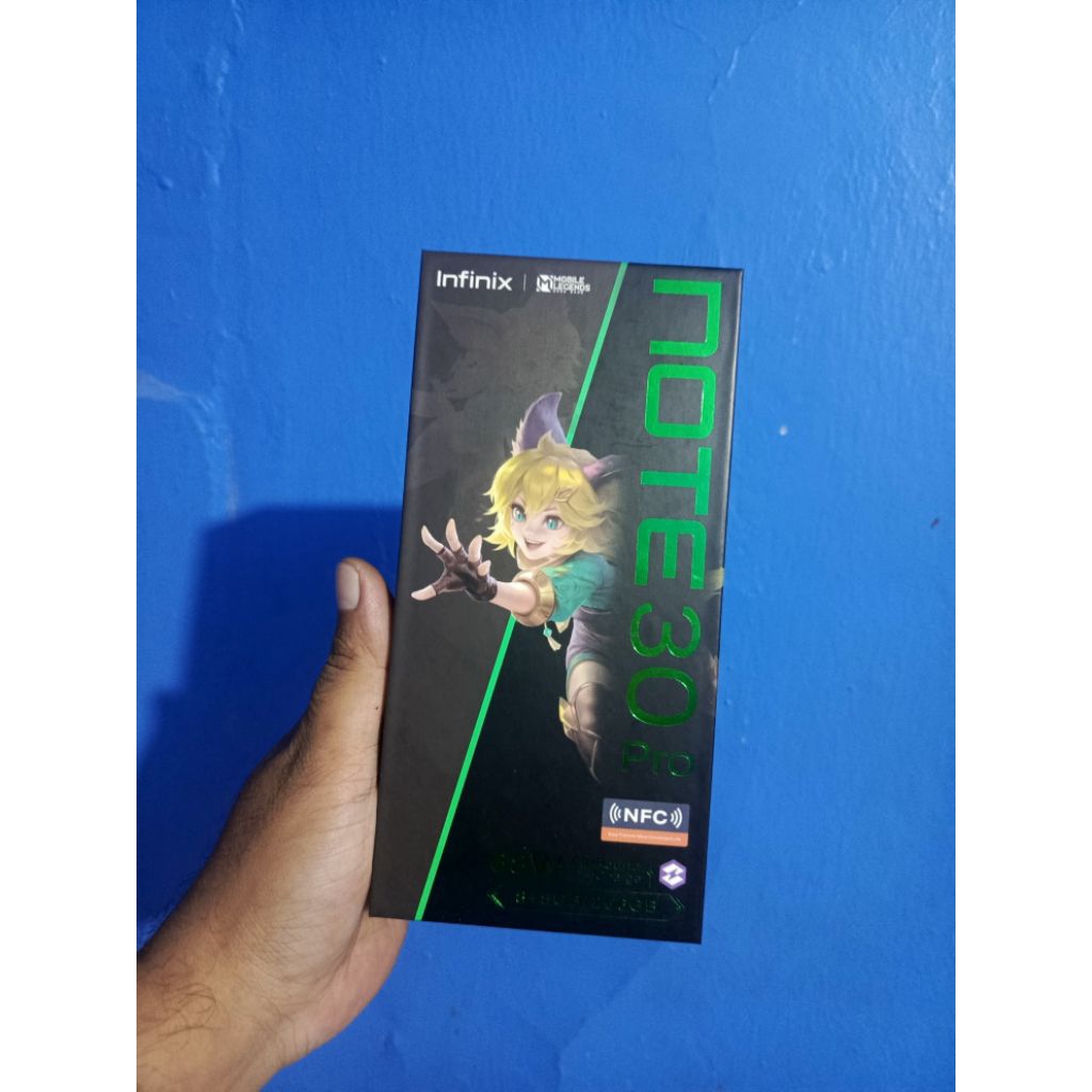 Hp infinix note 30 second