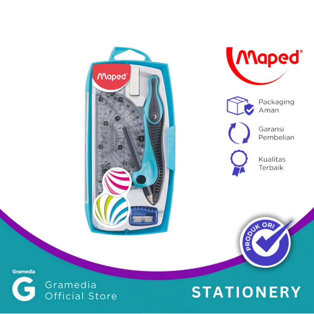 

Gramedia Pettarani - PAKET BELAJAR MATEMATIKA MAPED MATH 3600 GRAPHIC SET 8PCS