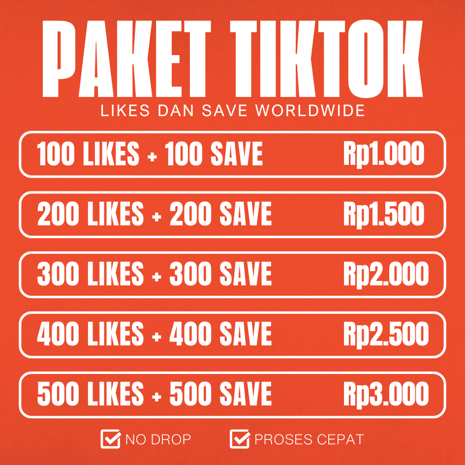 Paket Tiktok Likes Save Meningkatkan Popularitas Fyp Worldwide