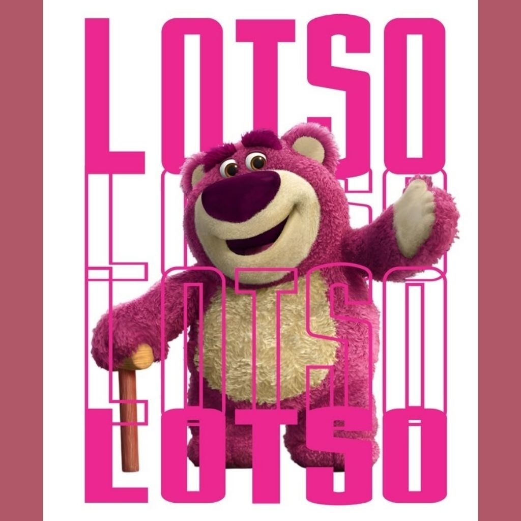 

IHANALICIOUS Butter Cookies tema Lotso Bear (kukis hias karakter)