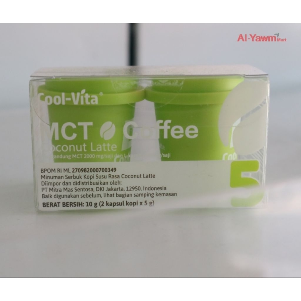 

ool-Vita MCT Coffee Capsule Coconut Latte