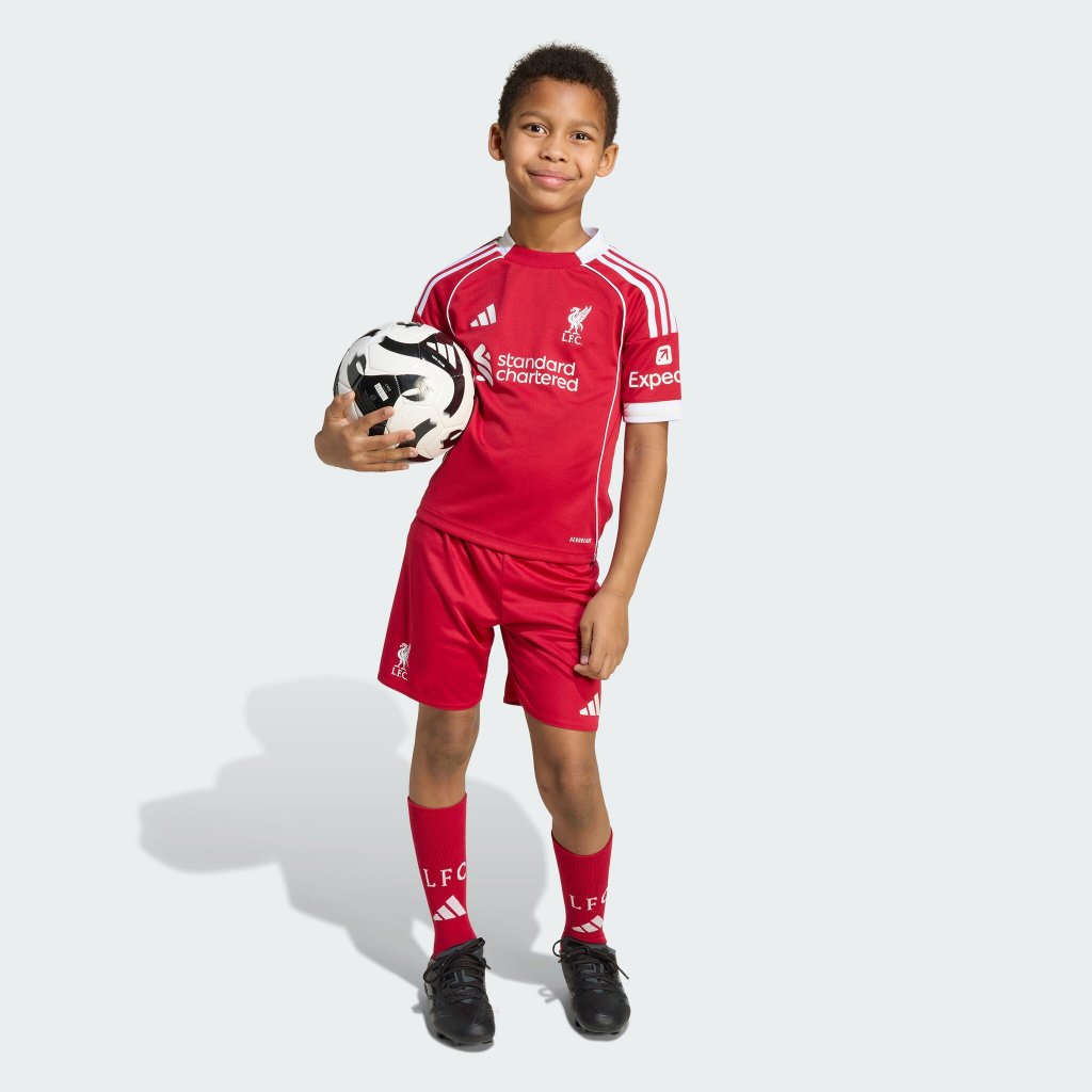 [Home] Liverpool FC adidas 25/26 Mini Kit Kids  - Official LFC One Set Original Anak