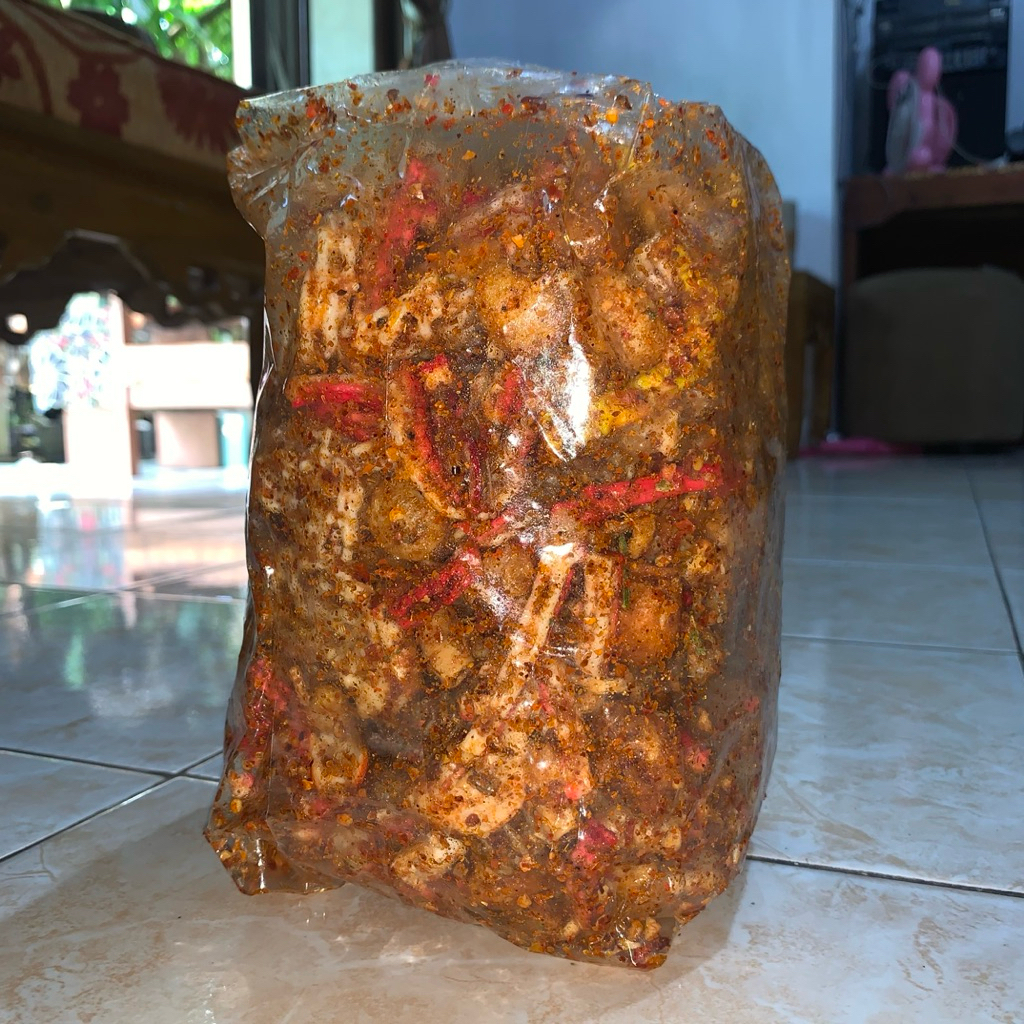 

Seblak Kering Mix Sebring Pedas Daun Jeruk Camilan Pedas Kerupuk Seblak Enak Renyah Seblak Kering Viral 100Gr