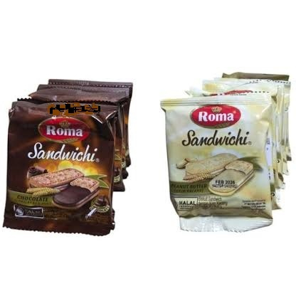 

ROMA BISKUIT SANDWICH 20GR 1Renceng Isi 10 PCS
