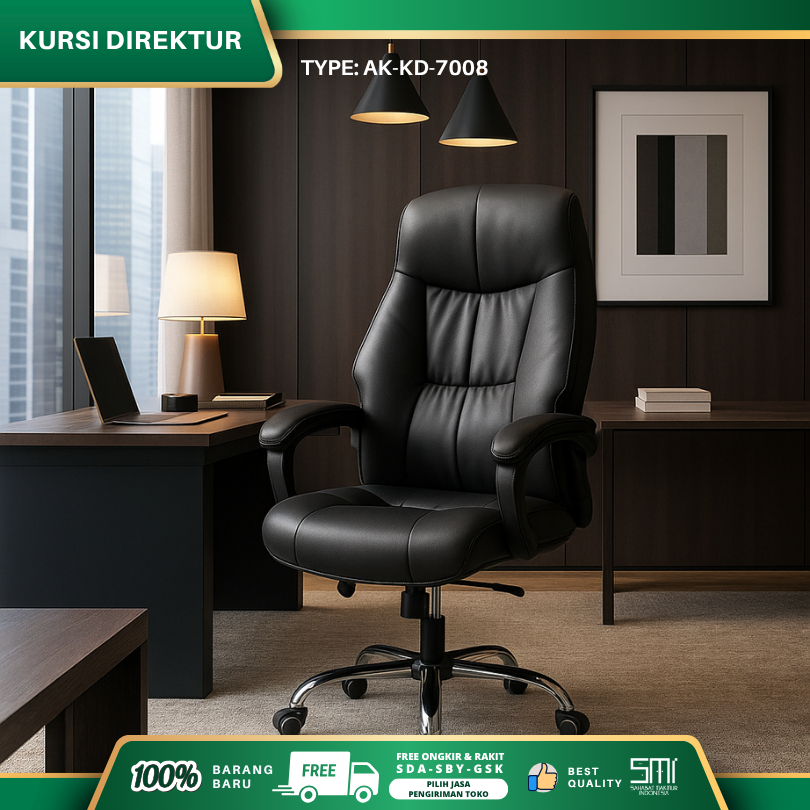 Kursi Kantor Hidrolik/ Kursi Putar / Kursi Direktur / Kursi Kerja Oscar KD-05