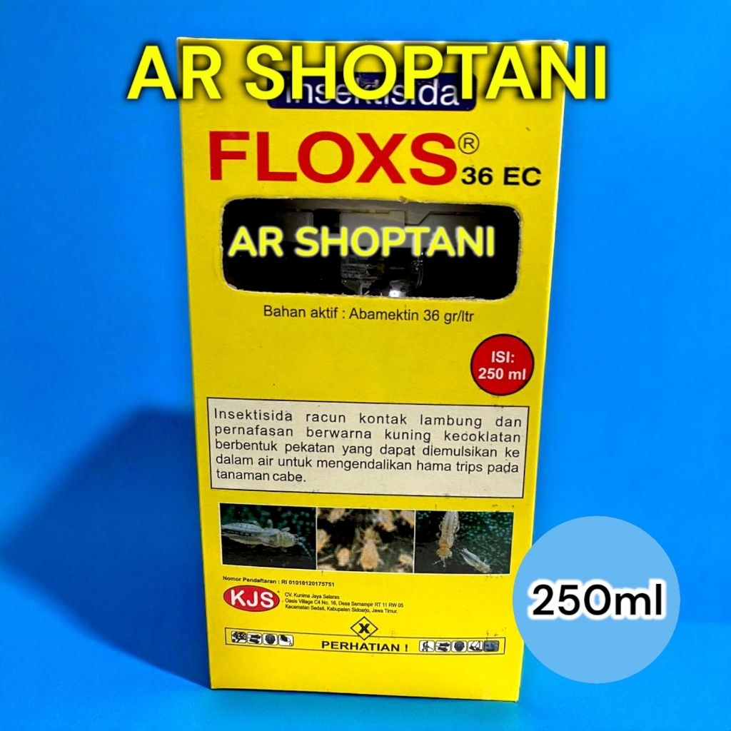 insektisida FLOXS 36ec 250ml abamektin