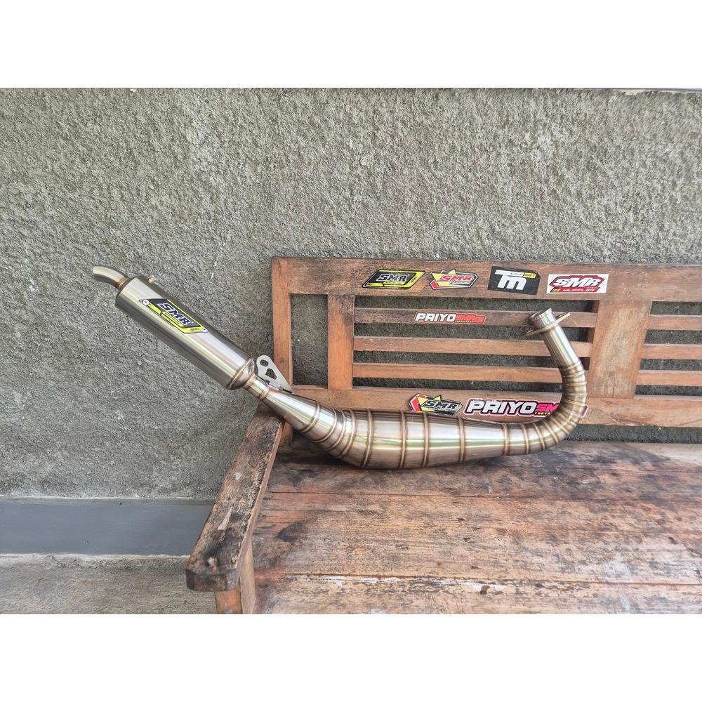 Knalpot SMR RX King Super Pro 91 CRG Full Stainless